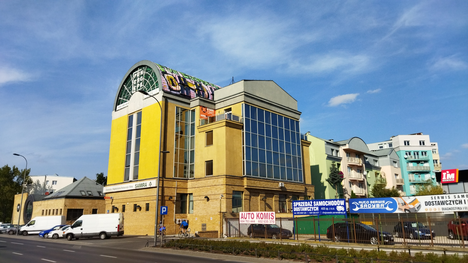 Zdjęcie architektury budynku Budynki mieszkalno-usługowe